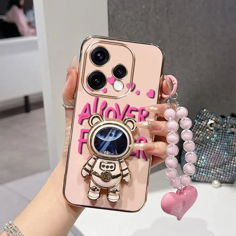 Love Flowers Phone Case Set with Lanyard and Stand