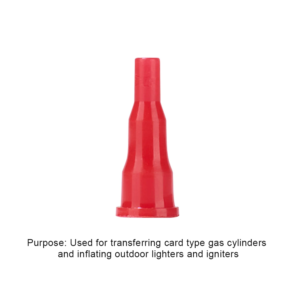 10Pcs Butane Nozzle Adapter Reusable Butane Cassette Gas Tank Adapter Universal Gas Converter Cigarette Lighter