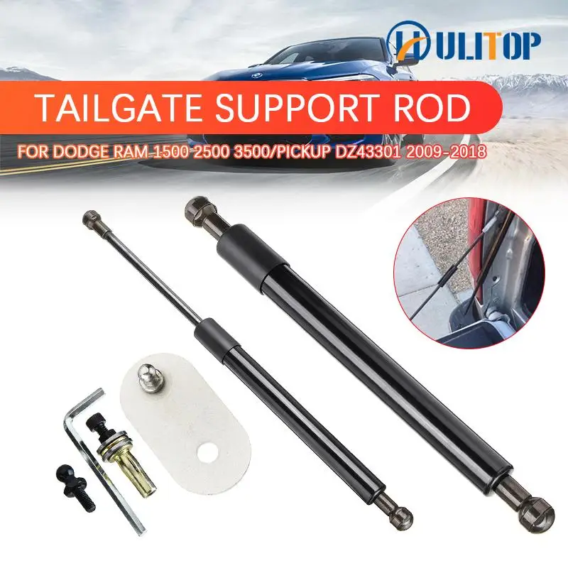 

Автомобильный задний багажник, подъемник, амортизатор стойки, бампер для Dodge Ram 1500 2500 3500 2009-2018, амортизаторы, опорный стержень, аксессуары DZ43301