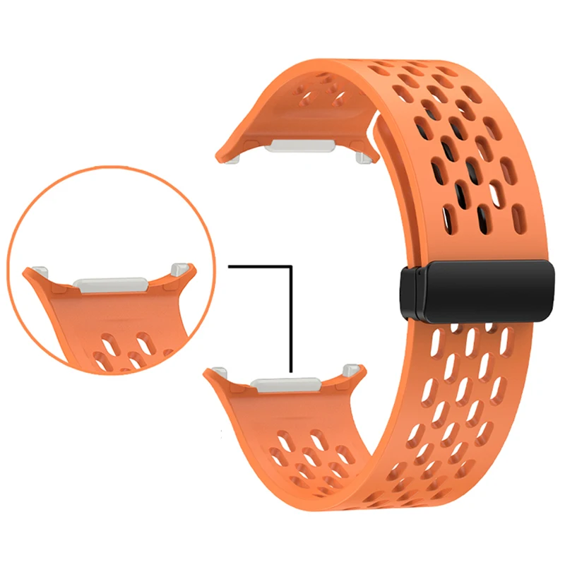 Silicone Magnetic Sport Band - No Gaps Design