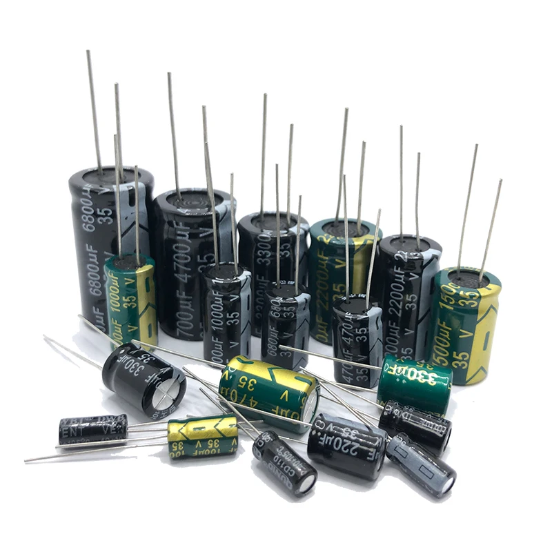 35VAluminumElectrolyticCapacitor33uf47uf100uf220uf470uf1000uf2200uf3300uf4700uf6800uf35wv35vdc33mf470mf1000mf-AliExpress502