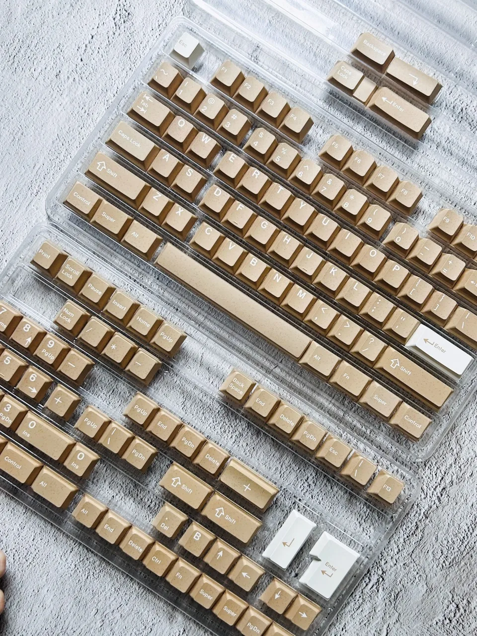 Gmk cyl duneテーマキーキャップ、フルセット、absカスタム
