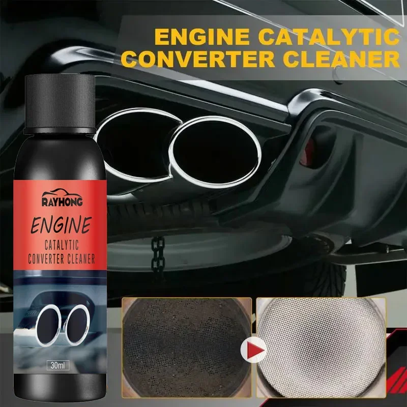 Catalytic Converter Cleaner Engine Boost Up Carbon Removal Reduce Fuels Consumption Diesel Car