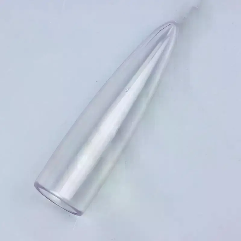 1pc 1C2858449-6TP Car Interior Decoration Vase - Transparent Clear Bud Flower Vase For New Beetle 1998-2010 Auto Accessories