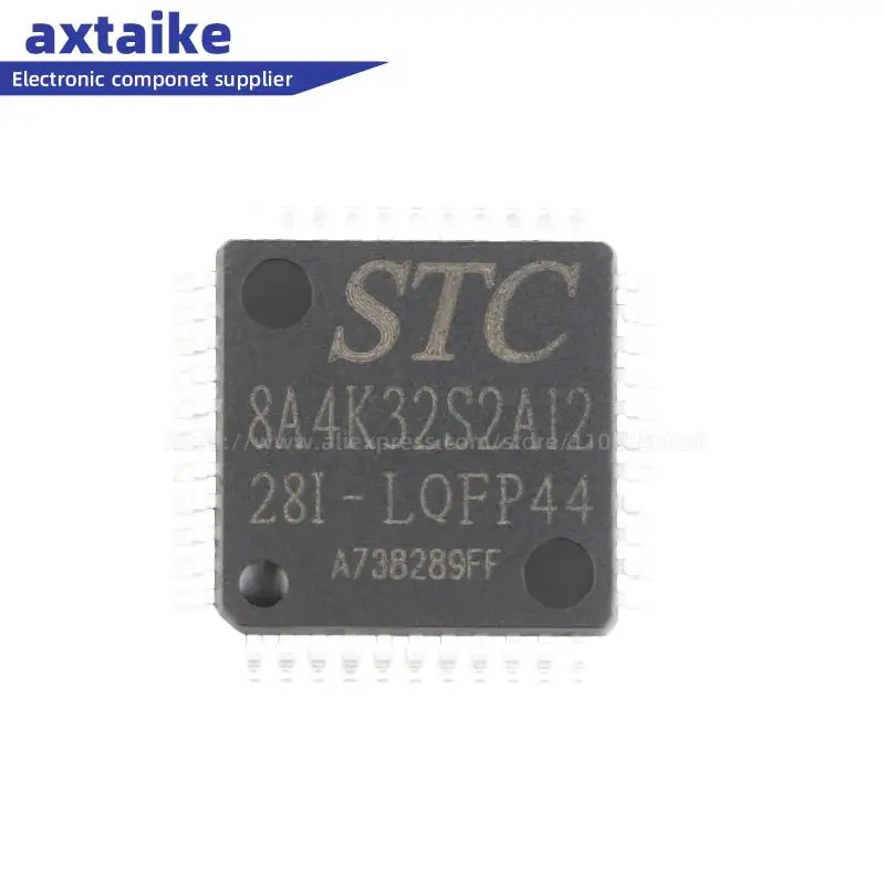 STC8A4K32S2A12-28I-LQFP44 Single Chip Microcomputer Integrated Circuit IC Chip Original Authentic Patch 8A4K32S2A12 MCU IC
