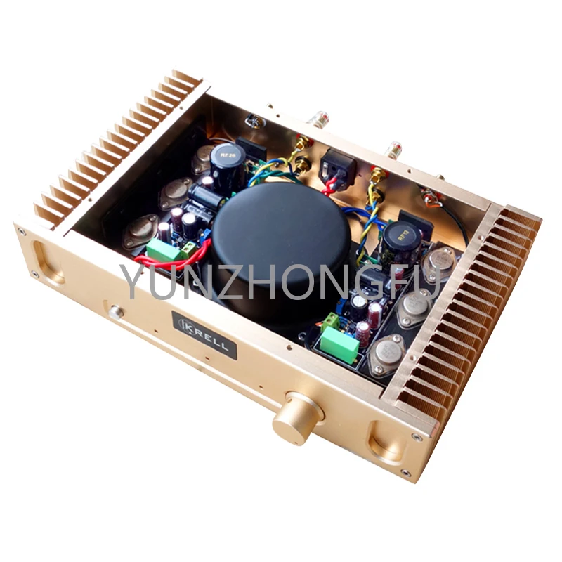 

Audio Power Amplifier 15W+15W Warm Sound AC110V Optional 2020 Breeze Audio Voice King Hood 1969 Golden Sealed Real Class-A Home
