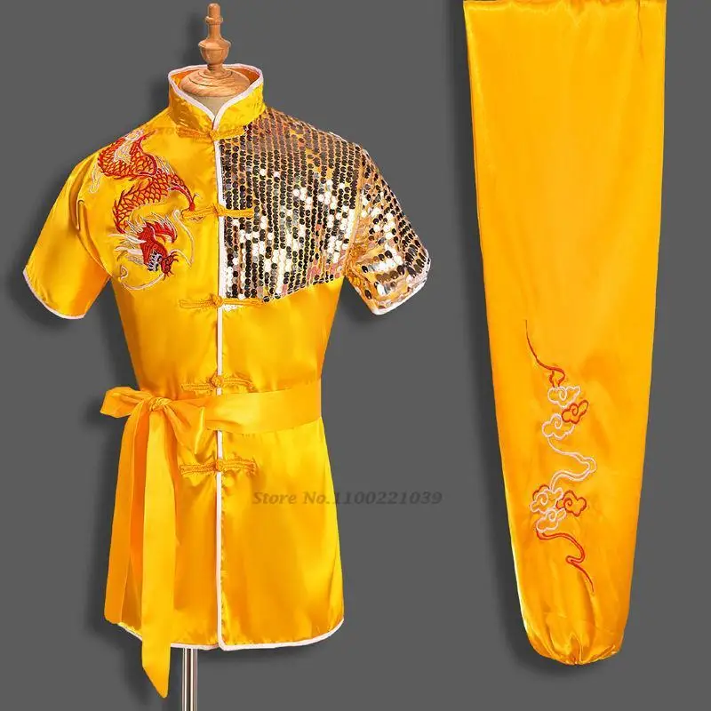 Chinesische Vintage Wushu Kleidung Drachenstickerei Kung Fu Uniform Martial Arts Kostüm 16 Sced008172c5440bfbd49184e87ae26c2J