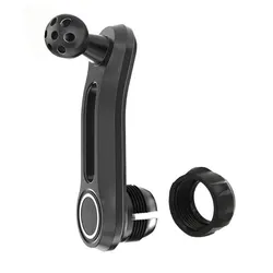 Ball Joint Extension Arm for Air Vent Phone Stand and Holder Accessories (Black)