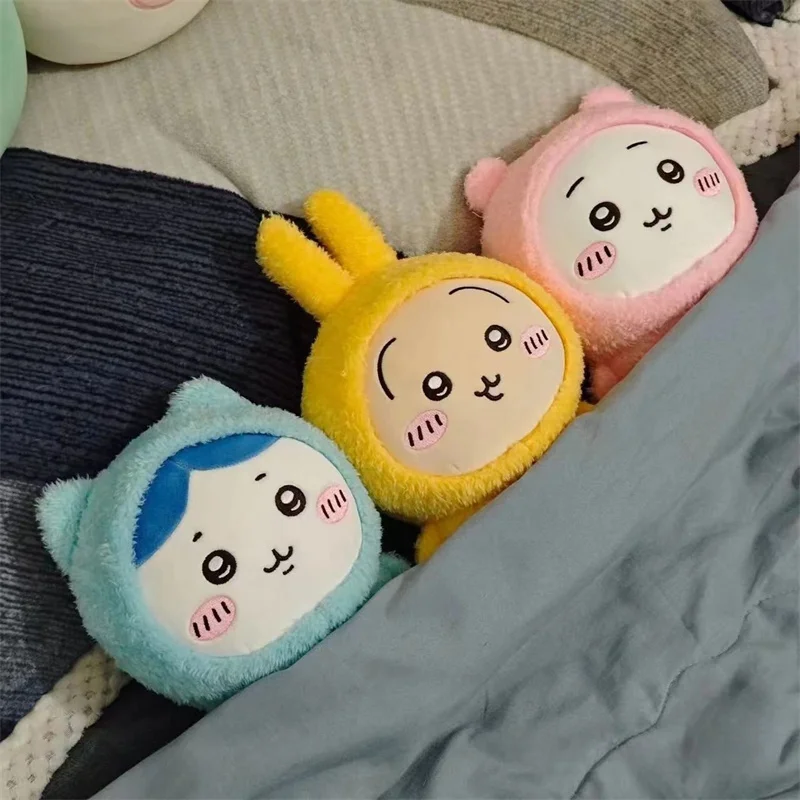 

MINISO Chiikawa Series Pajamas Plush Pendant Kawaii Cute Anime School Bag Pendant Doll Usagi Pendant Kids Toys Birthday Gifts