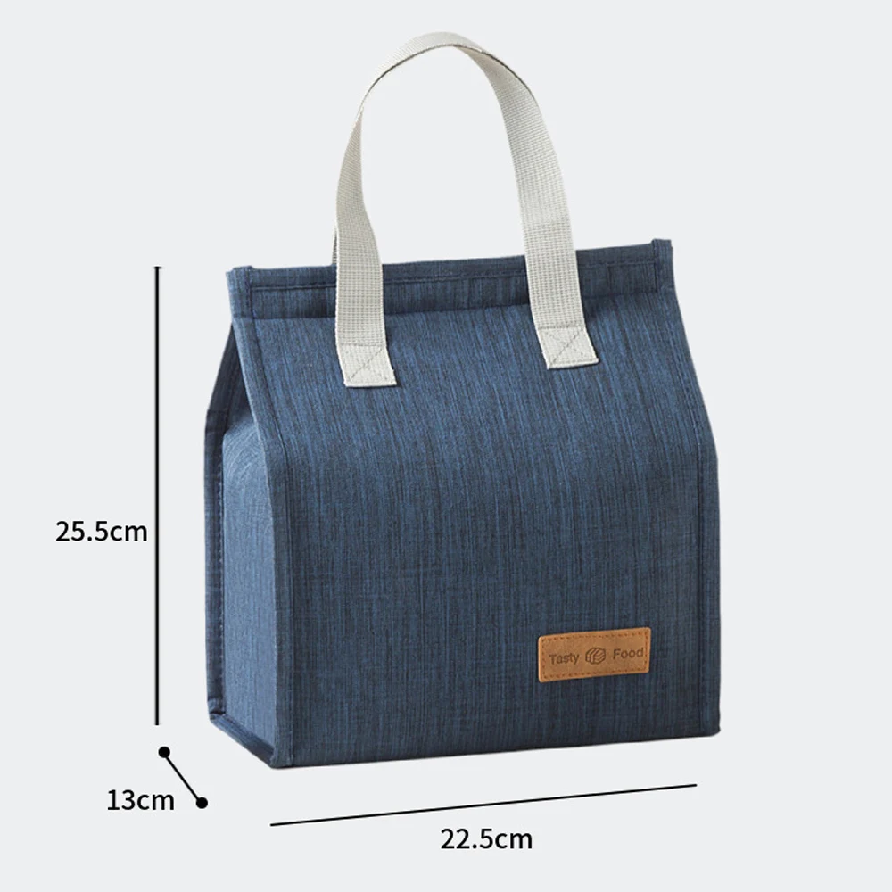 Insulated Lunch Bag Insulation Bento Pack Aluminum Foil Rice Bag Meal Pack Ice Student Bento Lunch Handbag Cooler