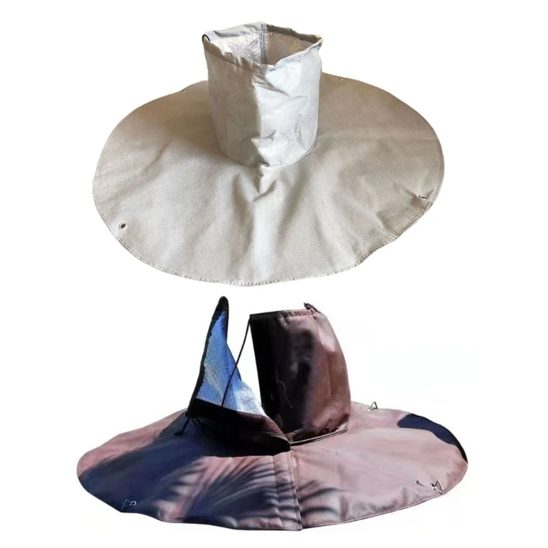 

Winter Tree Root Protector Multifunctional Tree Root Protections Cover with Constant Temperature Elastic Cord