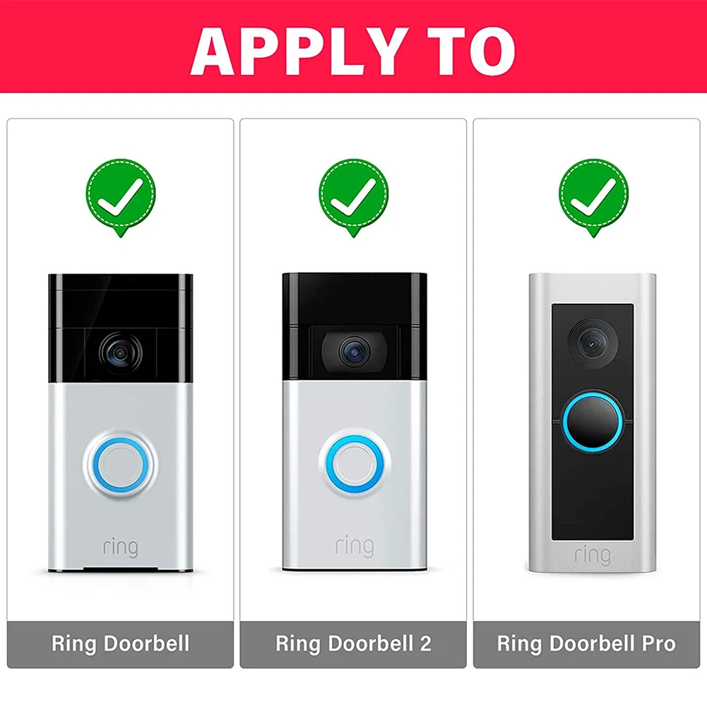16pcs Ring Doorbell Screws Replacement Compatible With Video Doorbel Anti-theft Doorbell Hardware