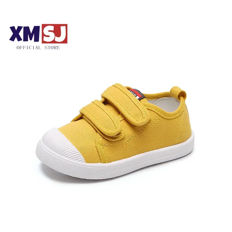 

2023 New Kids Shoes Girls Boys Sneakers Canvas Toddler Breathable Shoes Spring Running Sport Baby Soft Casule Sneaker for 1-6Y