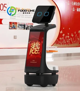I produttori di robot professionali personalizzano vari robot intelligenti per il servizio di cameriere di auguri umanoidi AI Ristorante