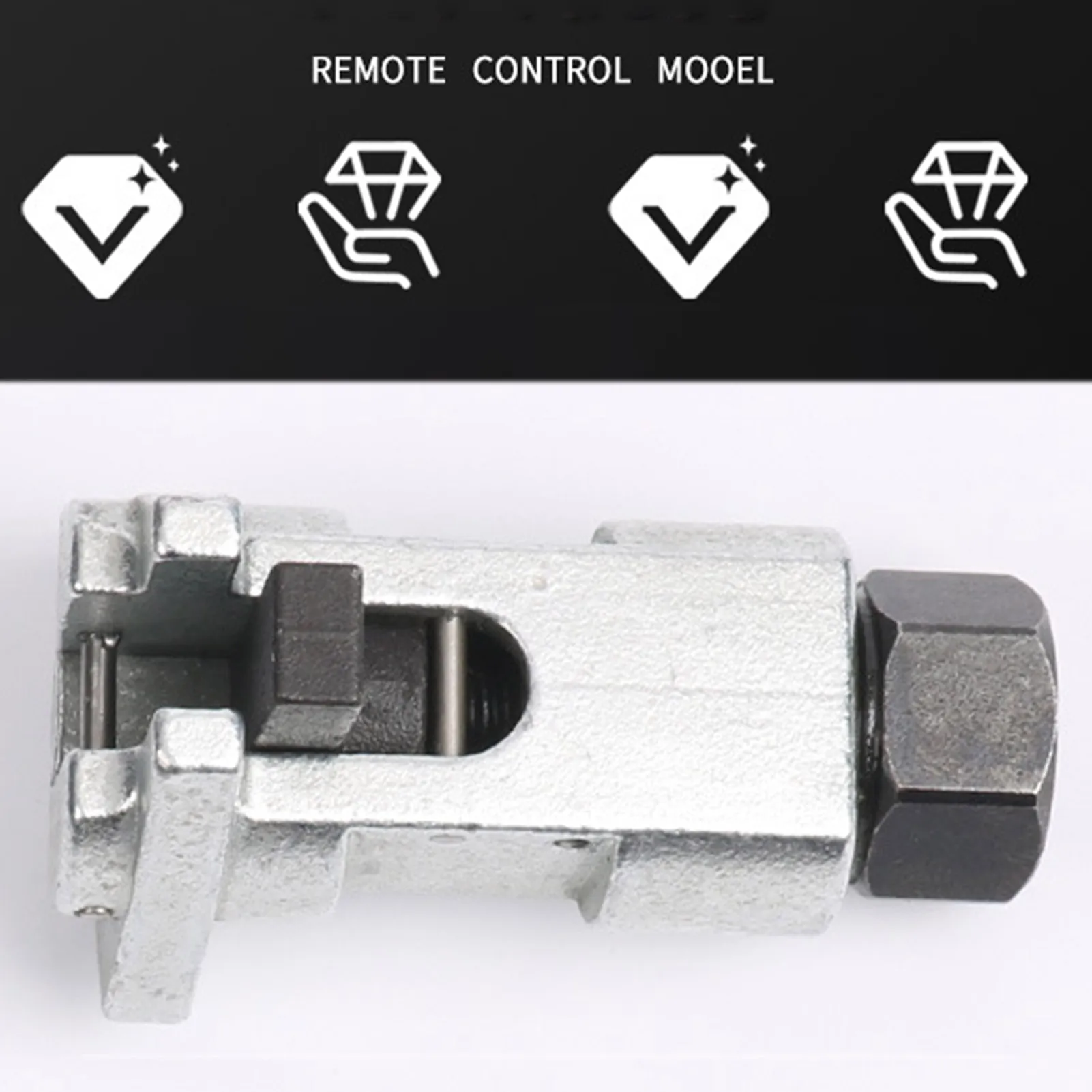 Outil de retrait d'amortisseur hydraulique, tête sphérique à