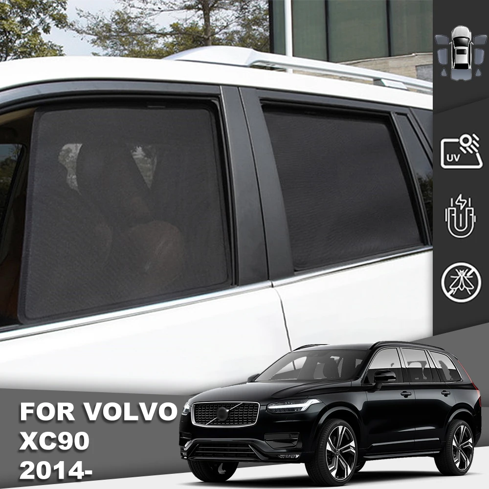 ボルボ XC90 2ND (2016-2024) 用マグネット式カーサンシェード XC 90