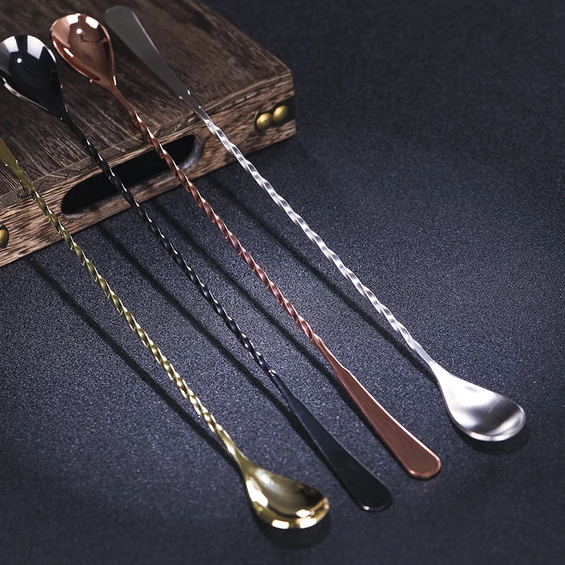 Cocktail Spoon Standard Bar Spoon Japanese Style Stainless Steel