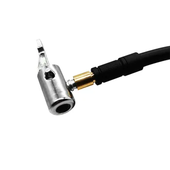 سيارة الإطارات الهواء تشاك ضاغط الاطارات نافخة الإطارات تشاك مع موصل بارب لإصلاح خرطوم مضخة نفخ المحمولة - Image 5