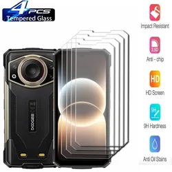 4 - Piece Premium Tempered Glass Screen Protector Set for 4 Pieces (Doogee Fire 5 Ultra)