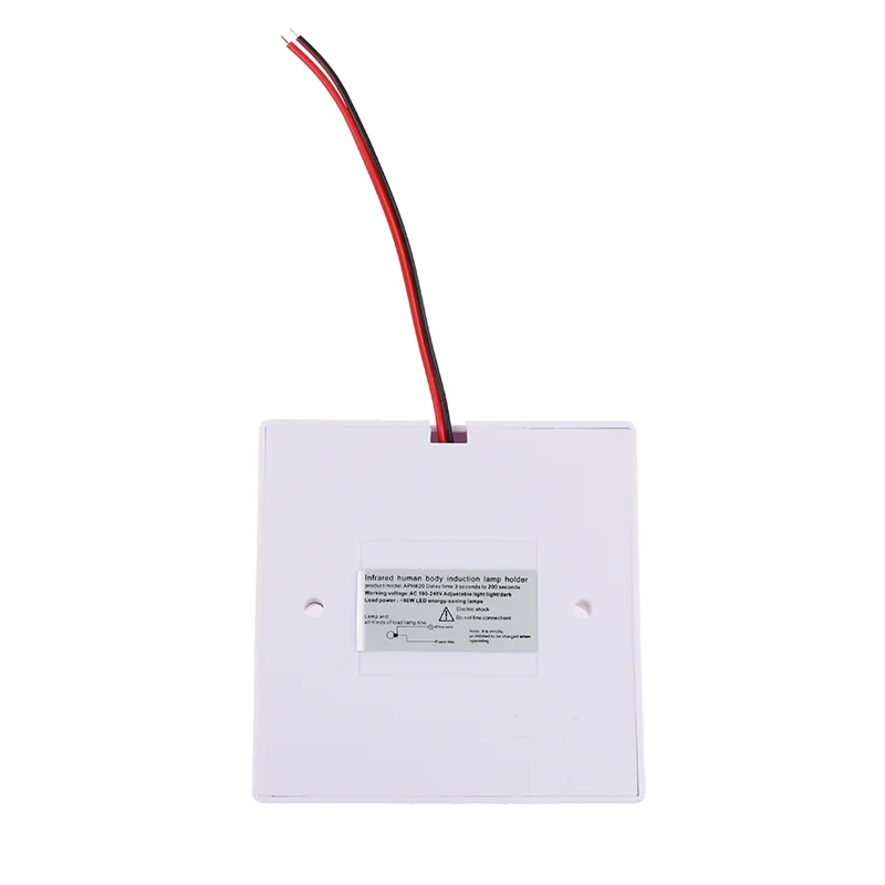 Lampholder Nut Socket With PIR Motion Sensing Switch AC 90V-250V lamp holder lamp bulb holder