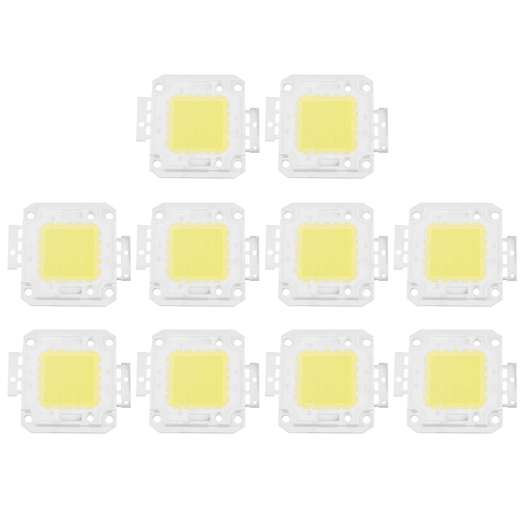 

10X 50W LED Driver Waterproof IP67 Power Supply High Power Adapter + 50W LED Chip Bulb Energy Saving for DIY Daylight