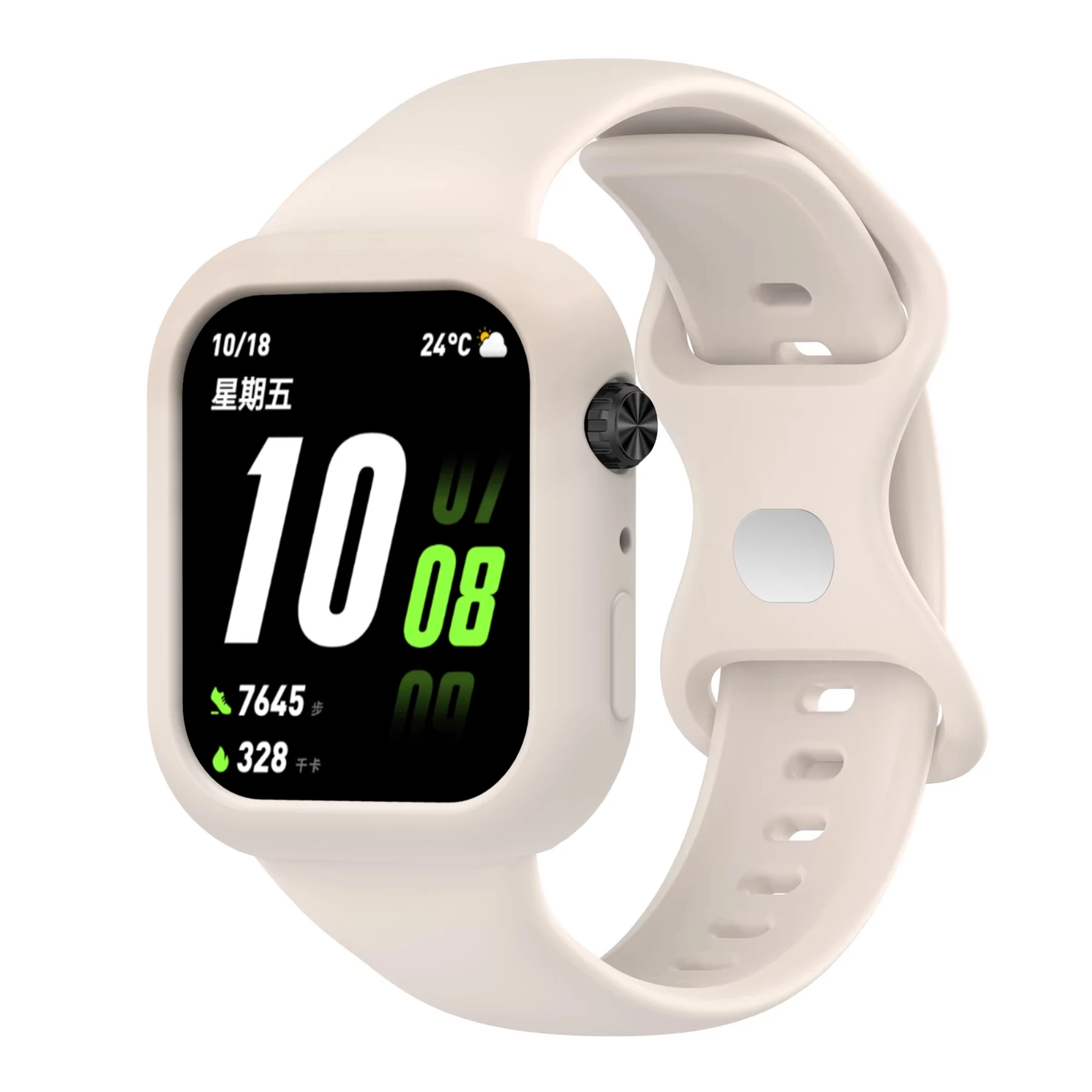 Silicone Protective Case Shell for Smartwatch - Shockproof, Soft & Durable Cover