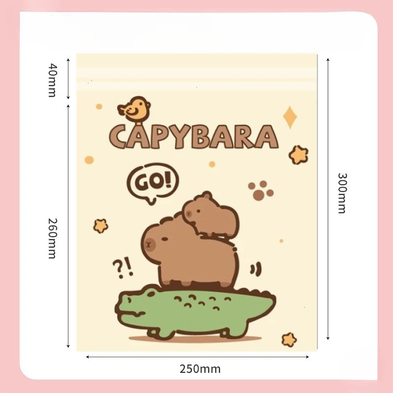Cartoon Capybara Dog Cat Car Disposable Garbage Bag Portable Universal Auto Door Seat Household Desktop Trash Can 30Pcs car trash can car trash bag