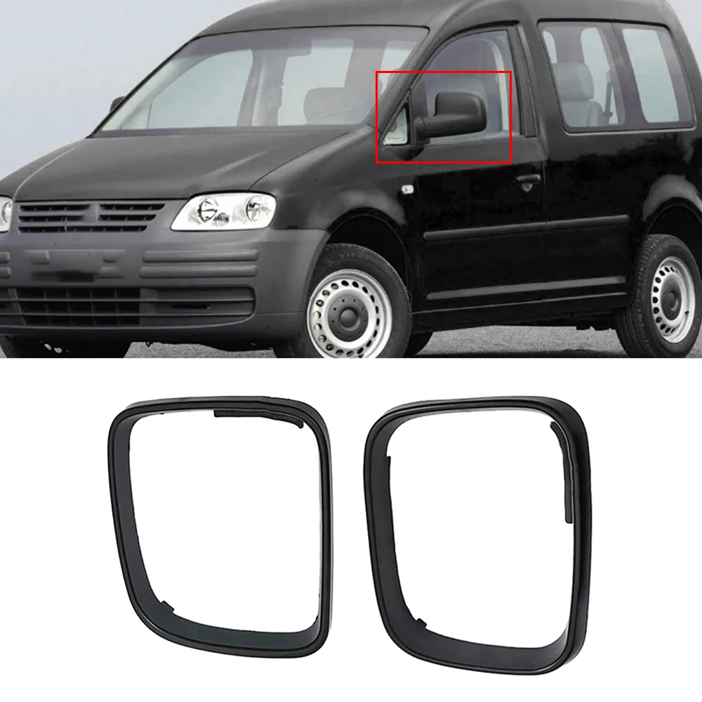 Per Vw Transporter Multivan T5 Caddy 2003 2004-2010 Lhd Car Door Side Mirror Frame Side Rear View Mirror Door Trim Cap Cover