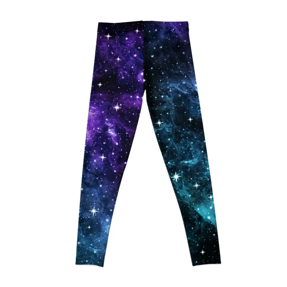 Purple Teal Galaxy Nebula Dream #1 #decor #art Leggings legging pants raises butt legings for fitness Womens Leggings