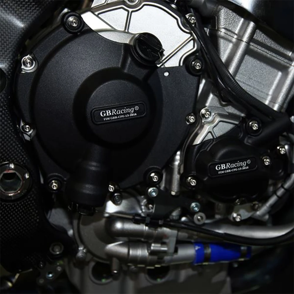 Motorcycle Engine Cover FOR YAMAHA YZF R1 R1M 2015 2016 2017 2018 Motorcycle Engine Cover Set Case GBracing Accessories