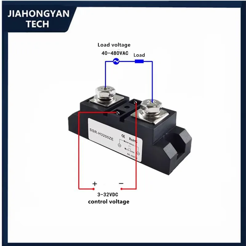 Solid-state relay SSR-H3200ZE 60A80A100A120A150A300A400A DC 24VDC control H3100ZF