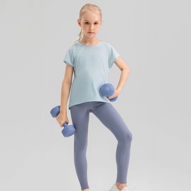 Lightweight Yoga Running Hiking Pants for Kids Girls Dance