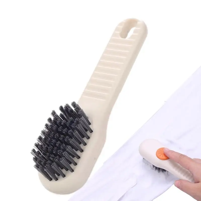 

Laundry Brush Household Cleaning Liquid Adding Laundry Scrub Brush Ergonomic Liquid Adding Shoe Cleaner Brush Clothing Board
