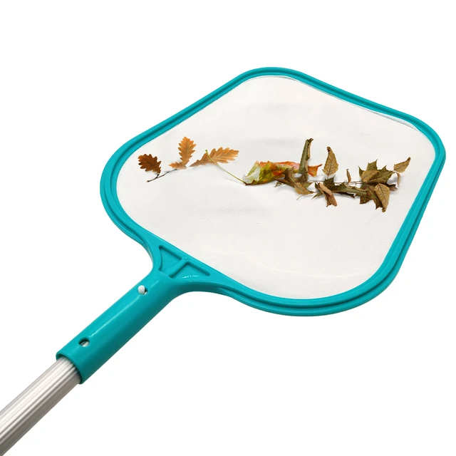 Professzionális Medence Skimmer Nettó Úszómedence -Levél Háló Alumínium Pólusú Kézi Pólus A Medencékhez