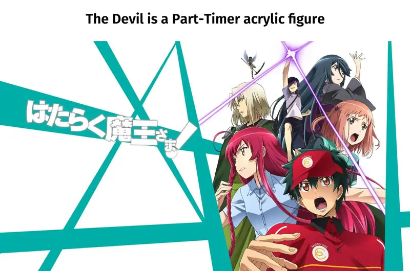 Anime The Devil Is A Part-timer! 2 Acrylic Stand Model Doll Hataraku Maou- sama! 2 Action Figure Toy Decoration Model Plate Gifts - Action Figures -  AliExpress