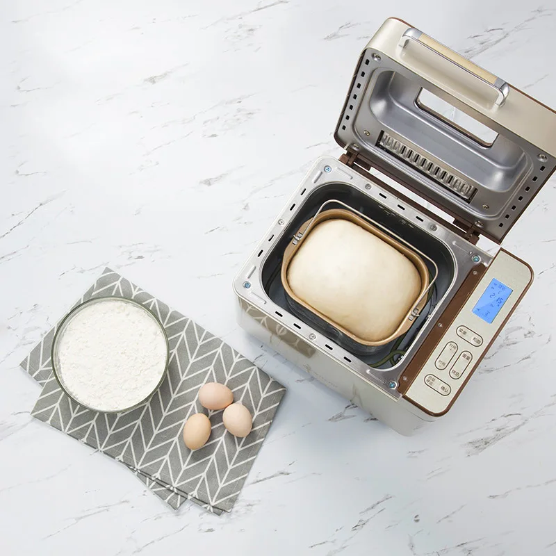 New Household Automatic Bread Maker Mixing and Fermenting Steamed Bread Machine Small Meat Floss Machine