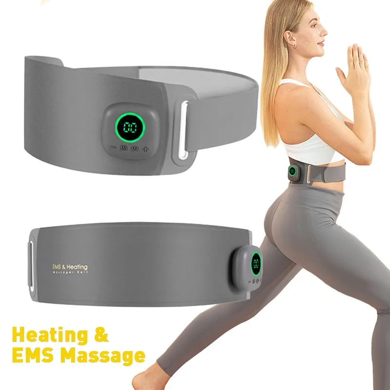 Heating EMS Abdominal Muscle Stimulator Electric Abs Trainer