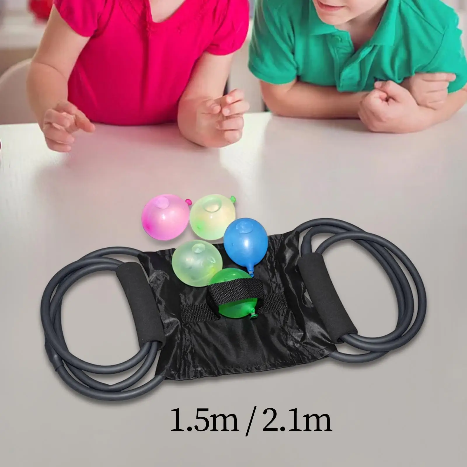 Water Balloon Launcher Water Toy Yard Game 3 Men Slingshots for Festivals