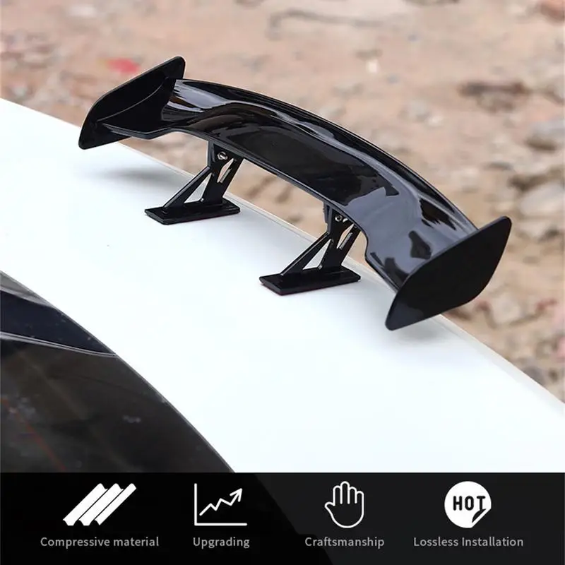 Creatiee 3Pcs Universal Car Mini Spoiler Wing, Creatiee Auto Car