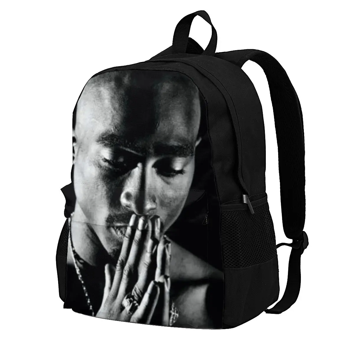 Tupac 2pac Pious рюкзаки знаменитости туристический мягкий рюкзак для отдыха из