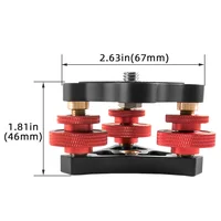 Tripod Head Speedy Leveling Base Horizontal Adjustment Base Offset Bubble Level FOR Canon Nikon DSLR Camera Tripod & Monopod - Image 4