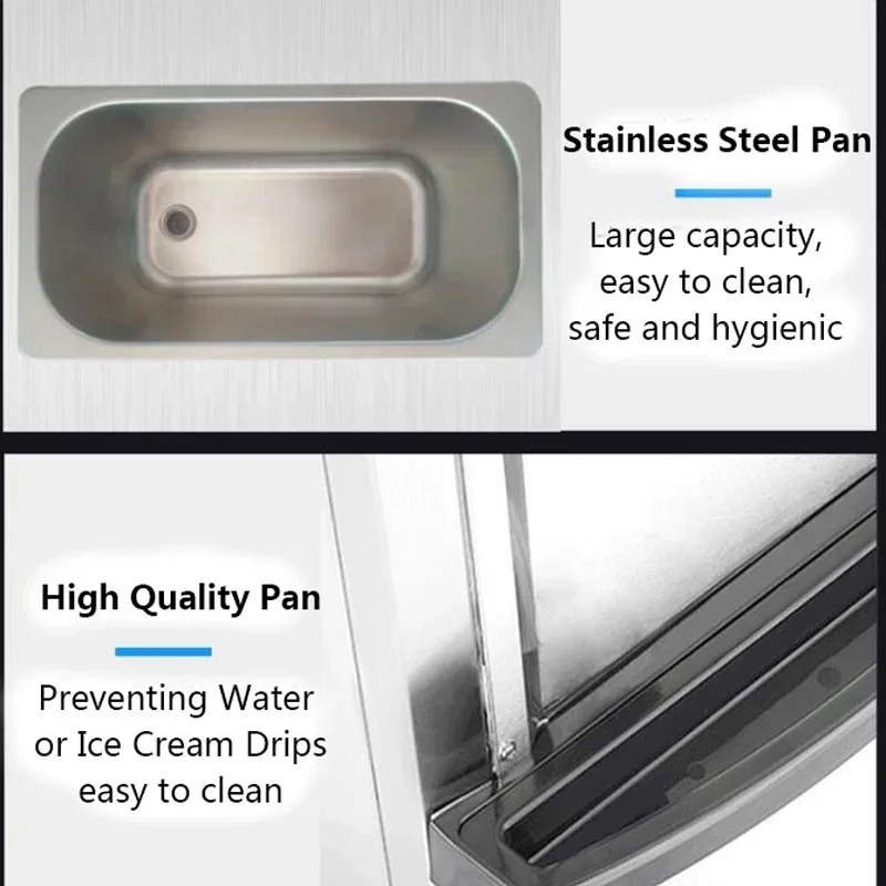 Including Tariffs Ice Cream Machine Table Top Soft Ice Cream Yogurt Maker Automatic Benchtop Gelato Home Appliance Commercial - Image 2