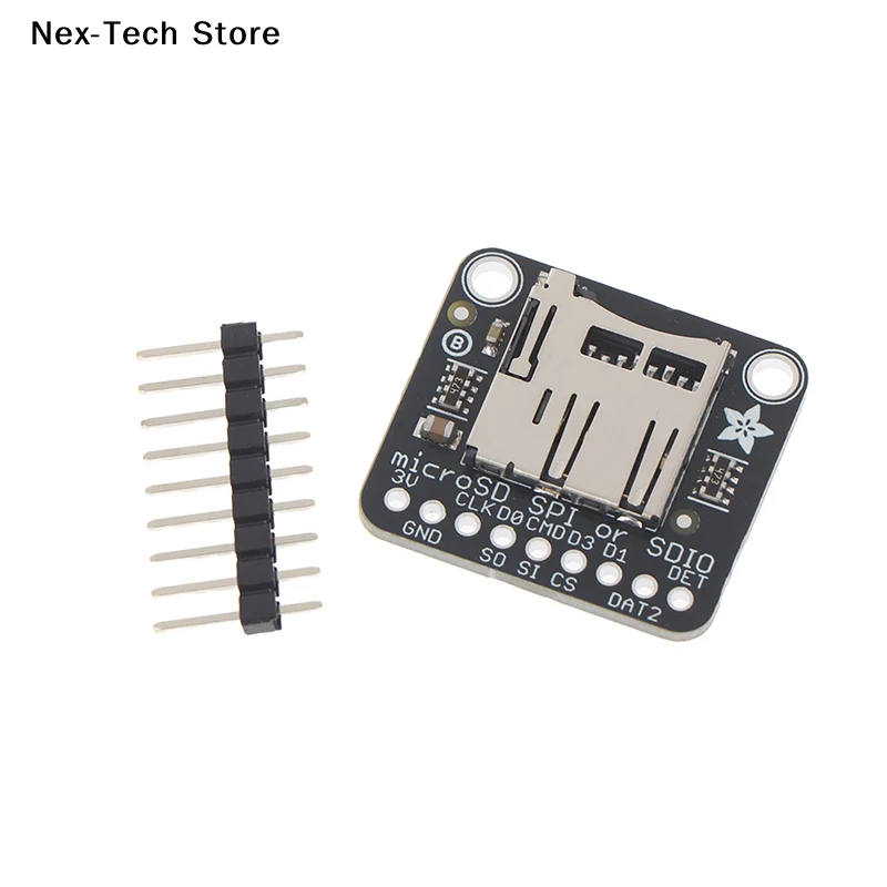 [NT]1Pc 3V 블랙 전용 4682 Adafruit SPI 또는 SDIO 카드 브레..
