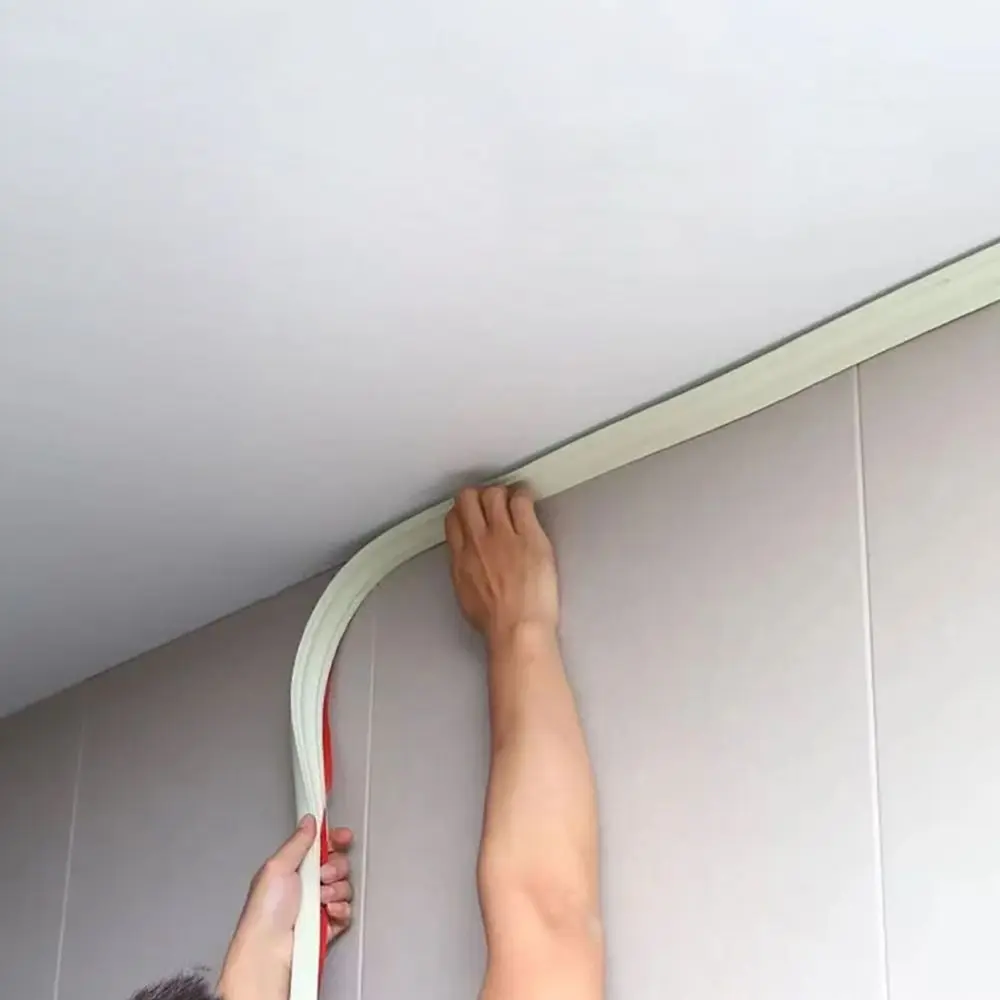 Wall Corner Caulk Soft Line Ceiling Strip Self Adhesive TPE Molding Edge DIY Wall Corner Beauty Seam Kitchen Bathroom Window