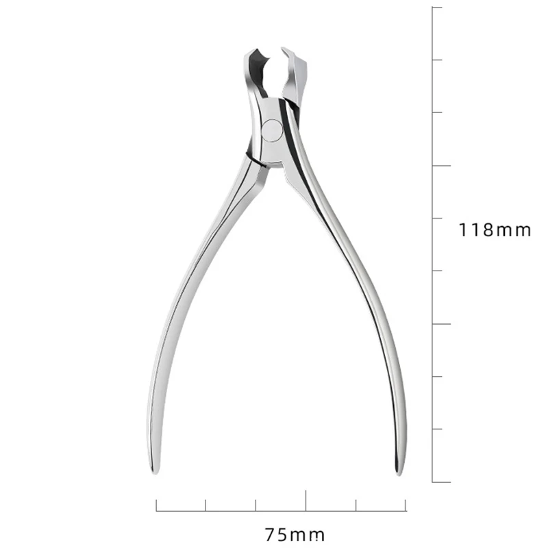 Feet Toenail Clippers Professional Thick Ingrown Toe Nail Clippers Seniors Pedicure Toenail Cutters 1Pcs