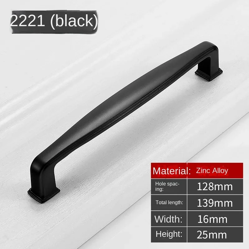 128-Black-Zinc Alloy