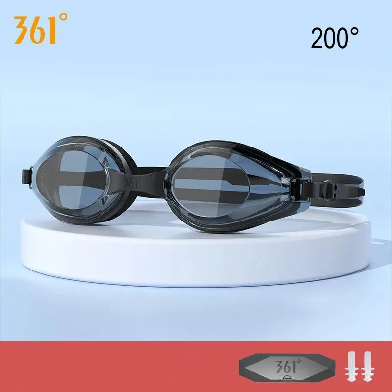 361°Adult Anti Fog UV Protection Professional Myopia Swim Goggles Waterproof Adjustable Silicone Diving Eyewear Surfing Glasses iron bicycle riding glasses myopia discoloration wind and ultraviolet protection