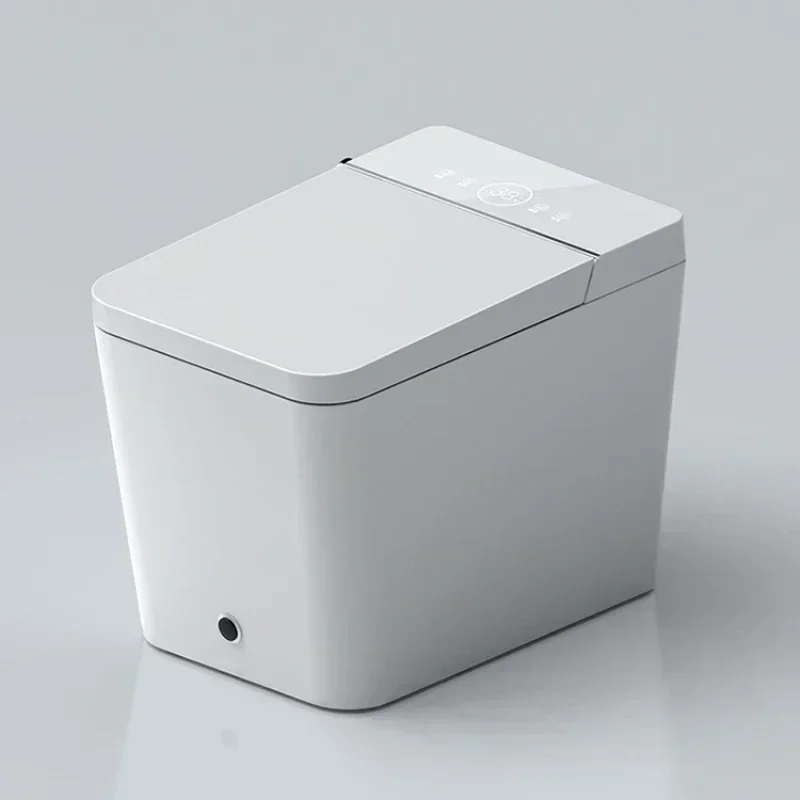 Adult Ceramic Toilet White Full Automatic Smart Square Toilet Electric Washroom Inodoros Y Piezas De Inodoro House Furniture