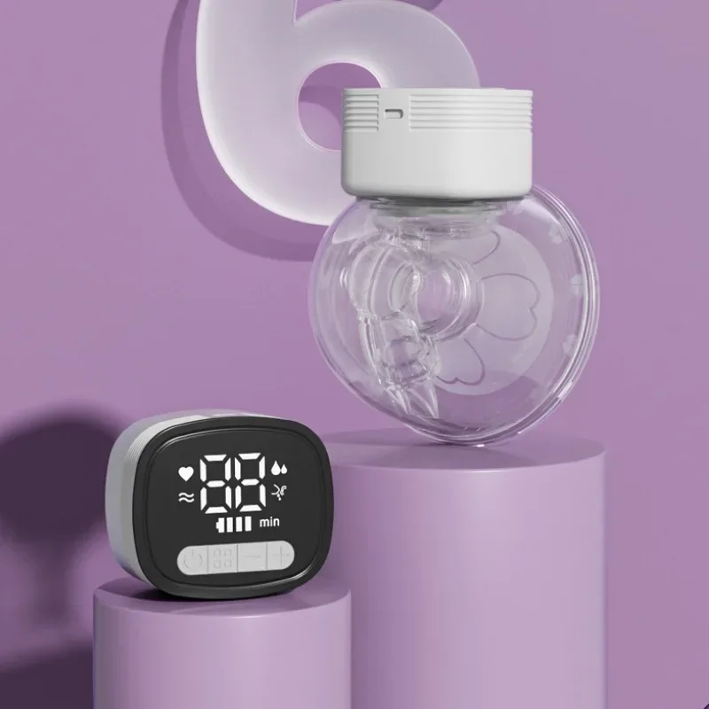 

Wearable Electric Breast Pump Portable Fully Automatic Single and Double Sided Breast Pump Hands-free All-in-one Machine