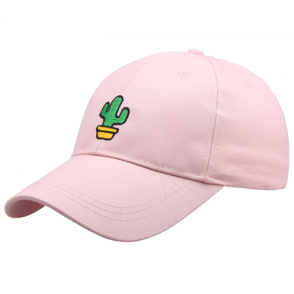 

2023 New Cactus Embroidery Baseball Cap Fashion Couple Hat Spring Summer Breathable Sports Caps Outdoor Dad Hats Hip Pop Trendy